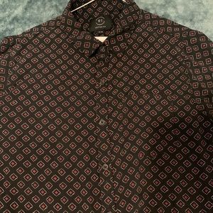 Black long sleeve button down